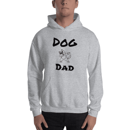 dog dad dab hoodie 1